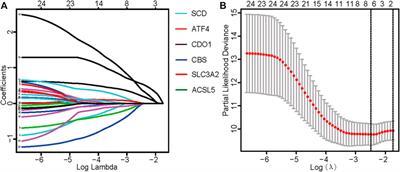 Employing machine learning using ferroptosis-related genes to construct a prognosis model for patients with osteosarcoma